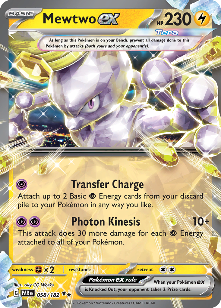 Mewtwo ex - 58/182 Paradox Rift