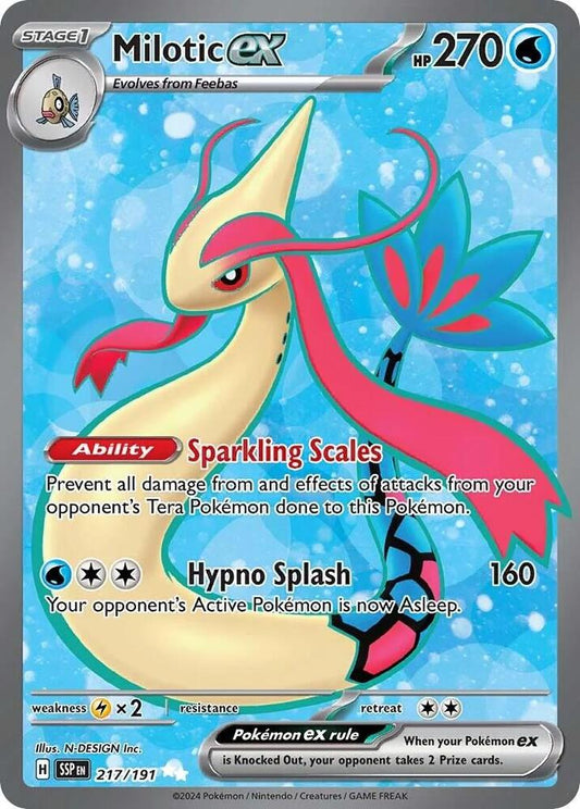Milotic ex - 217/191 [SV08: Surging Sparks] 217/191