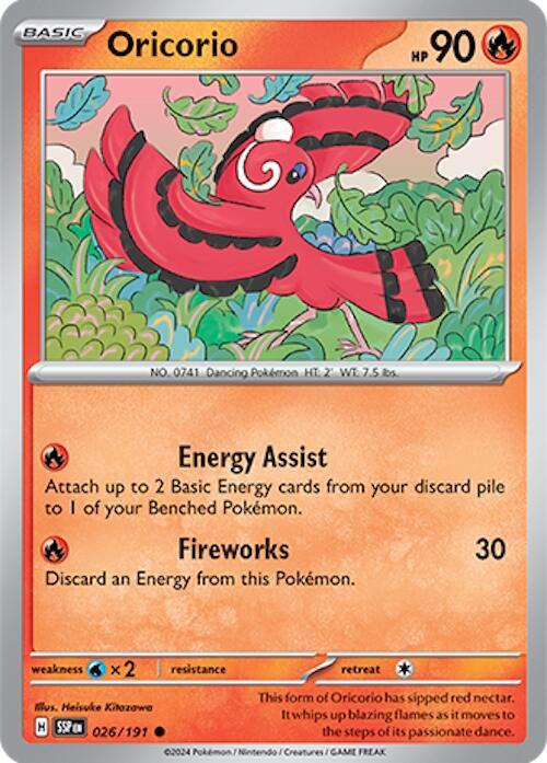 Oricorio - 026/191 [SV08: Surging Sparks] 026/191