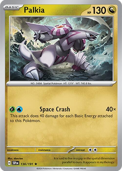 Palkia [SV08: Surging Sparks] 136/191