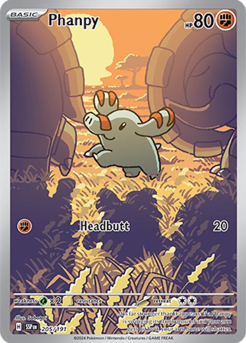 Phanpy - 205/191 [SV08: Surging Sparks] 205/191