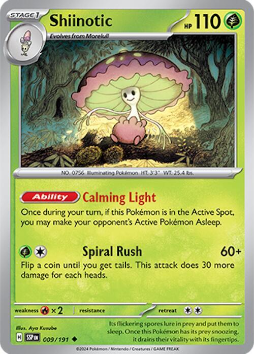Shiinotic - 009/191 [SV08: Surging Sparks] 009/191