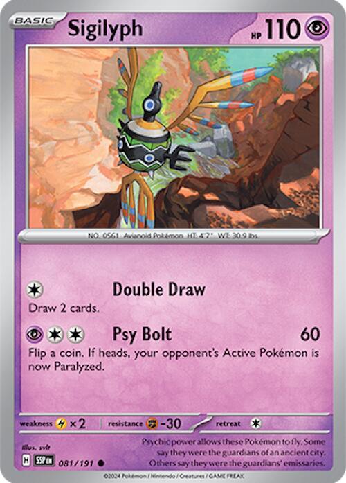 Sigilyph [SV08: Surging Sparks] 081/191
