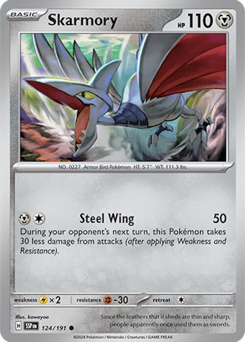 Skarmory - 124/191 [SV08: Surging Sparks] 124/191