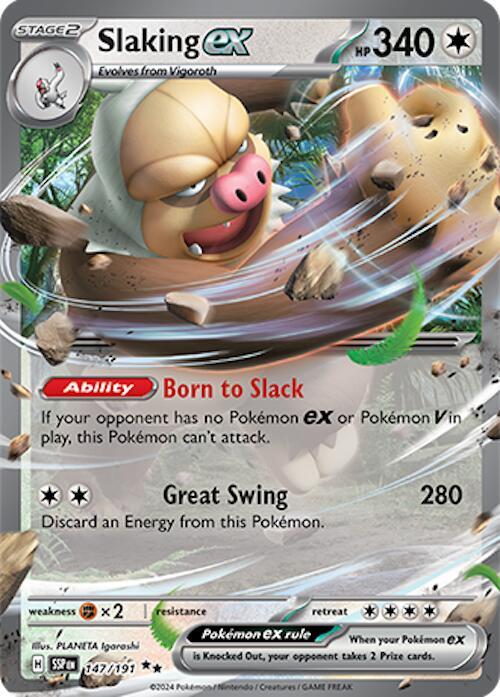 Slaking ex - 147/191 [SV08: Surging Sparks] 147/191
