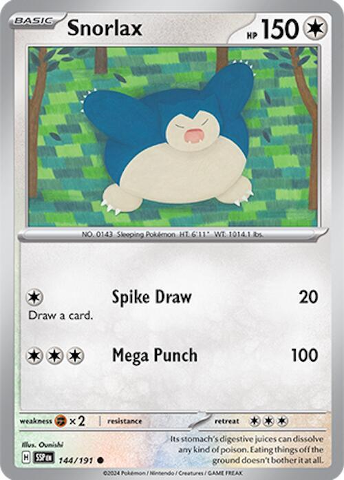 Snorlax [SV08: Surging Sparks] 144/191