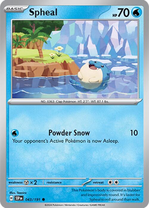 Spheal - 043/191 [SV08: Surging Sparks] 043/191