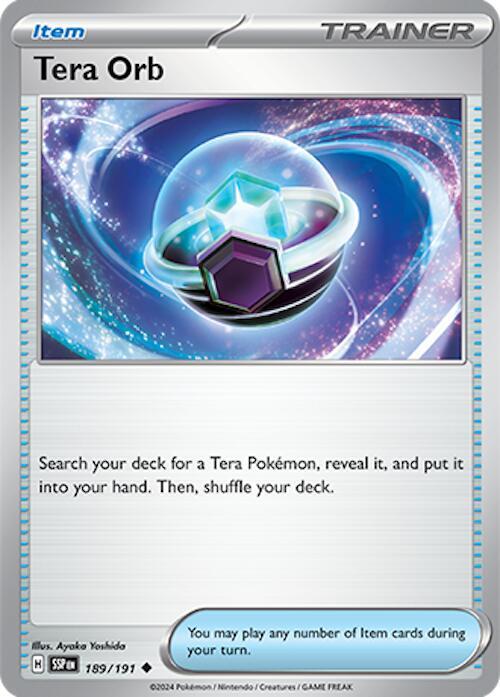 Tera Orb [SV08: Surging Sparks] 189/191