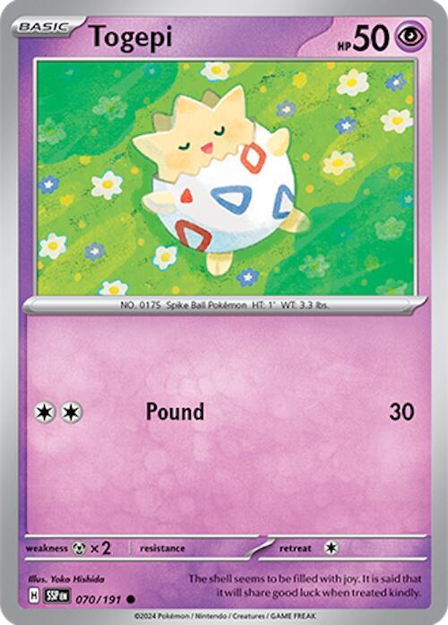 Togepi [SV08: Surging Sparks] 070/191