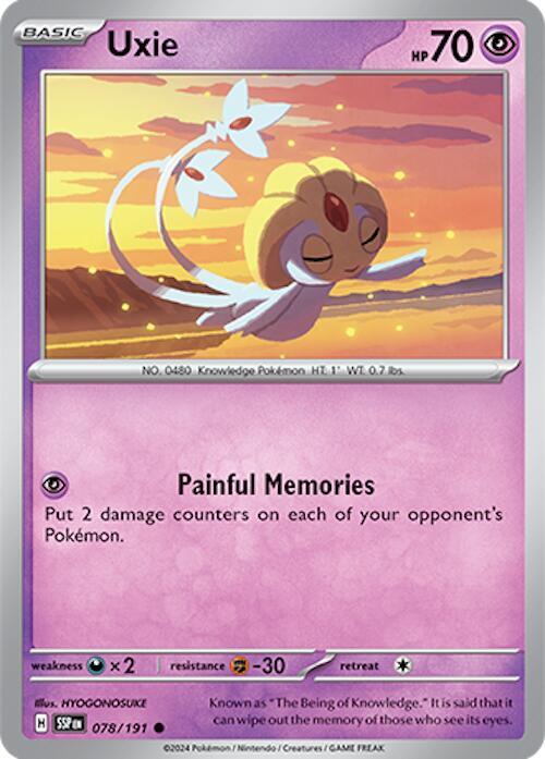 Uxie [SV08: Surging Sparks] 078/191