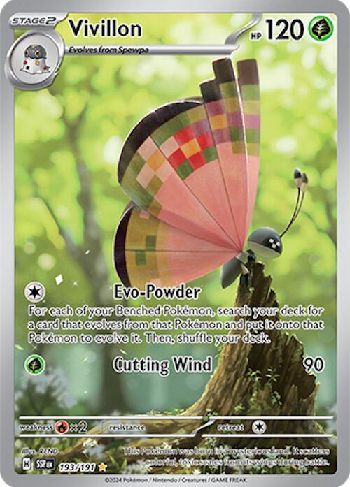Vivillon - 193/191 [SV08: Surging Sparks] 193/191