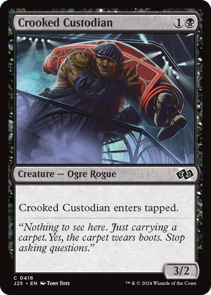 Crooked Custodian [Foundations Jumpstart] 416