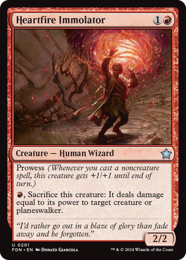 Heartfire Immolator [Foundations] 201