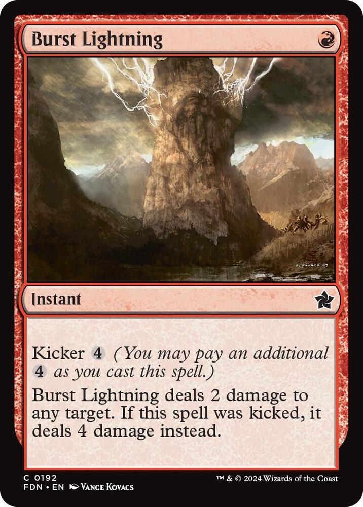 Burst Lightning [Foundations] 192