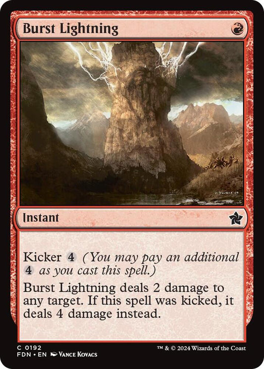 Burst Lightning [Foundations] 192