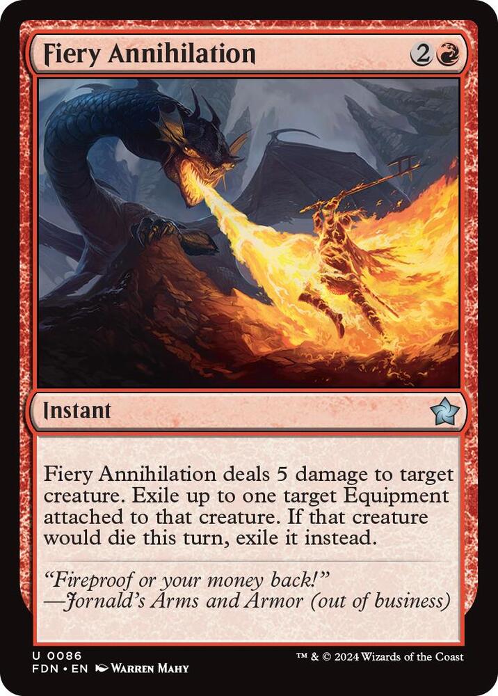 Fiery Annihilation [Foundations] 86