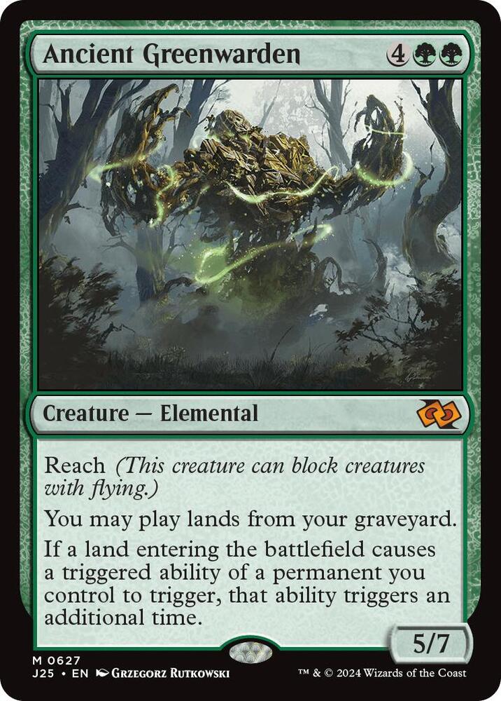 Ancient Greenwarden [Foundations Jumpstart] 627