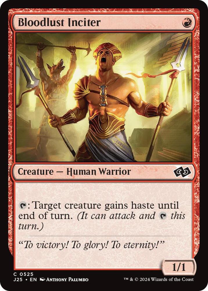Bloodlust Inciter [Foundations Jumpstart] 525