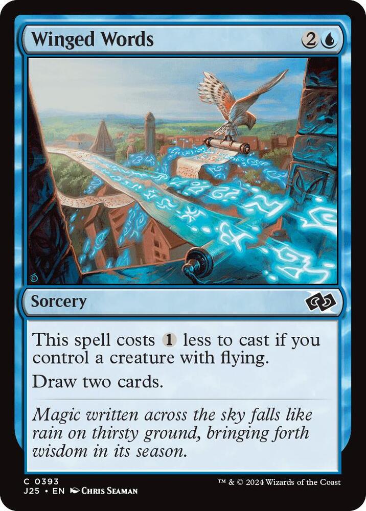 Winged Words [Foundations Jumpstart] 393