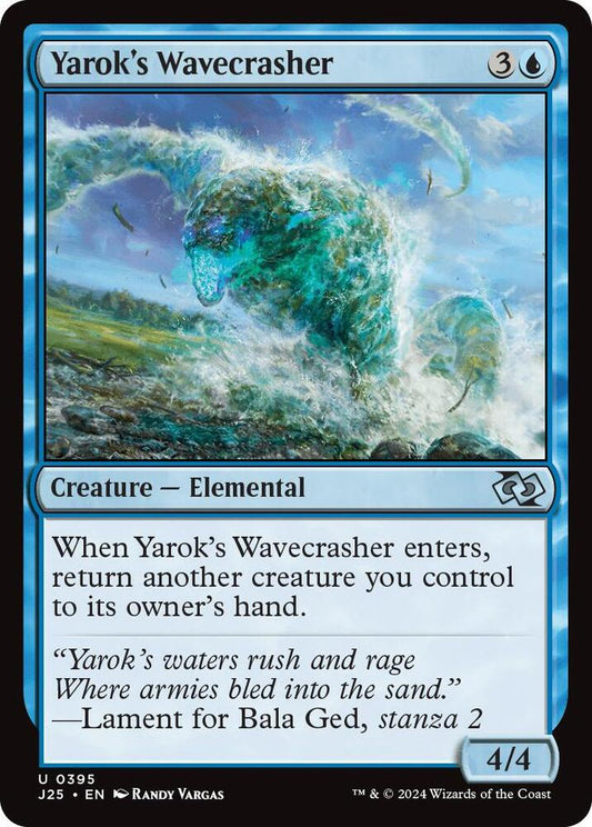Yarok's Wavecrasher [Foundations Jumpstart] 395