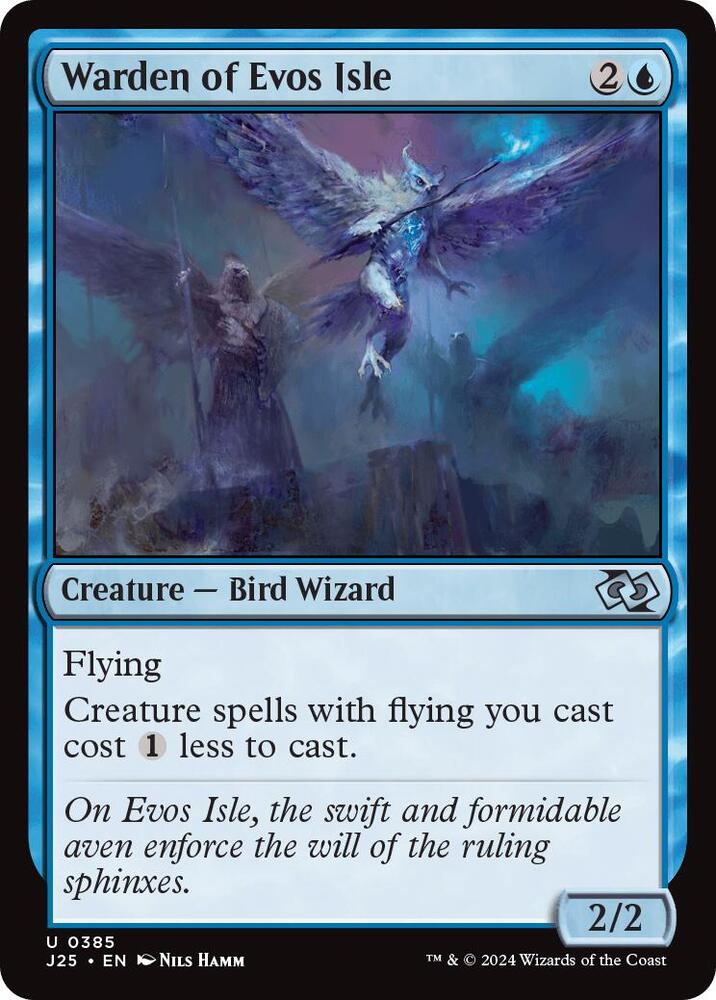 Warden of Evos Isle [Foundations Jumpstart] 385