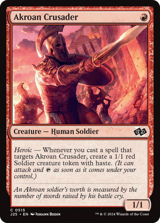 Akroan Crusader [Foundations Jumpstart] 515