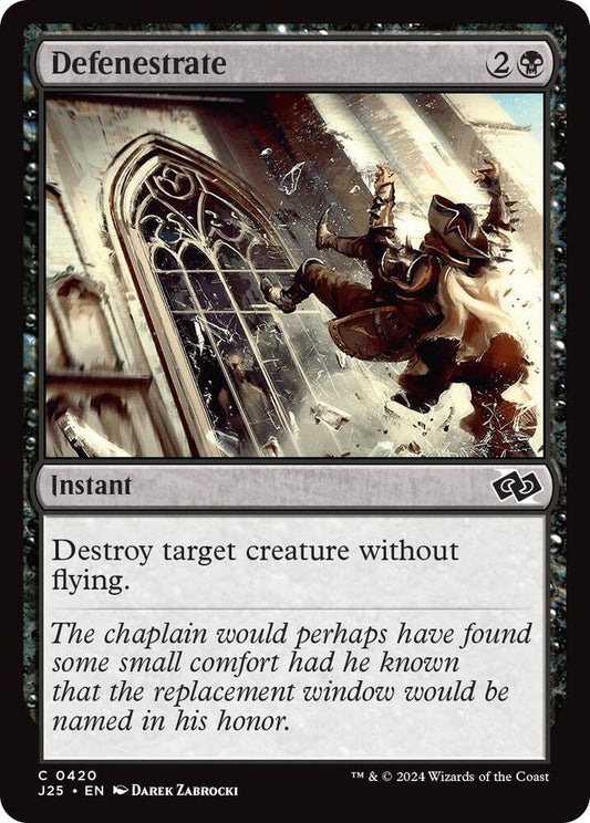 Defenestrate [Foundations Jumpstart] 420