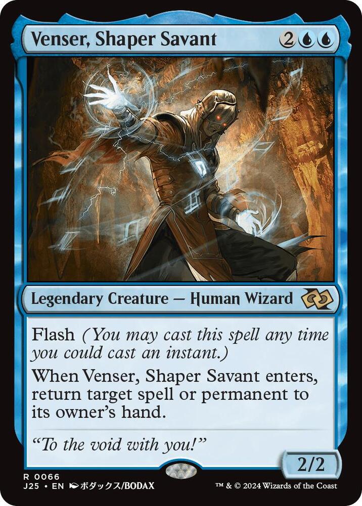 Venser, Shaper Savant (Anime) [Foundations Jumpstart] 66