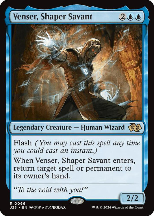 Venser, Shaper Savant (Anime) [Foundations Jumpstart] 66