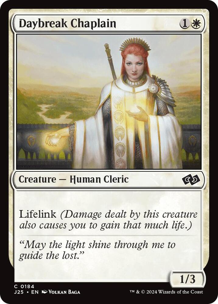 Daybreak Chaplain [Foundations Jumpstart] 184