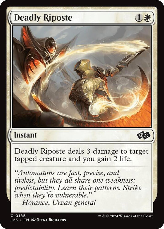 Deadly Riposte [Foundations Jumpstart] 185