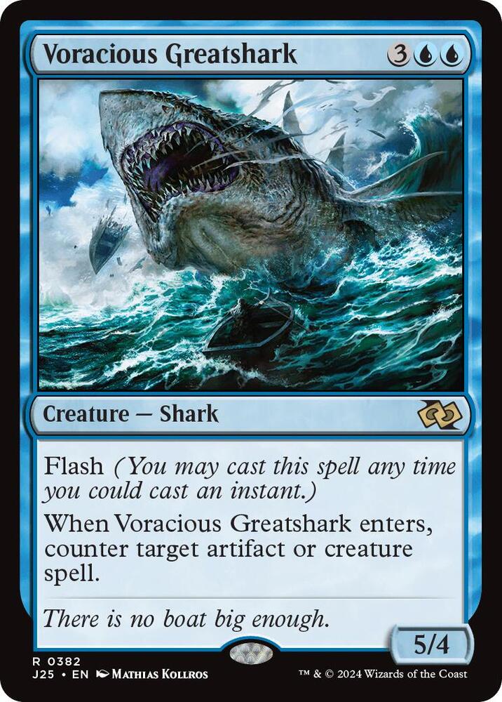 Voracious Greatshark [Foundations Jumpstart] 382