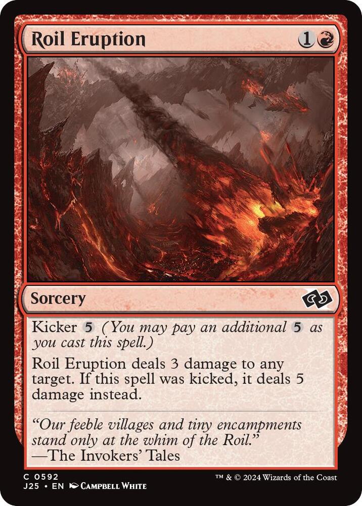 Roil Eruption [Foundations Jumpstart] 592