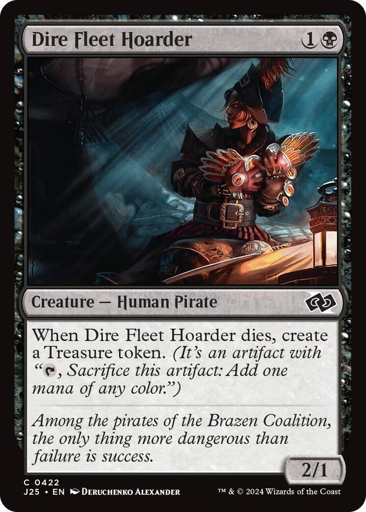 Dire Fleet Hoarder [Foundations Jumpstart] 422