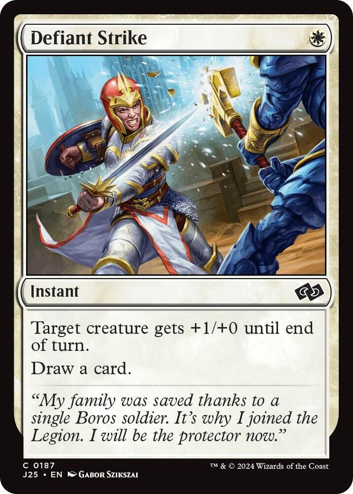 Defiant Strike [Foundations Jumpstart] 187