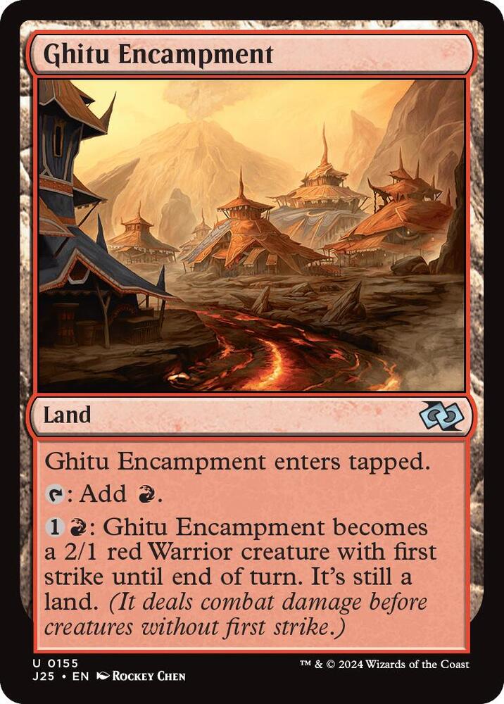 Ghitu Encampment [Foundations Jumpstart] 155
