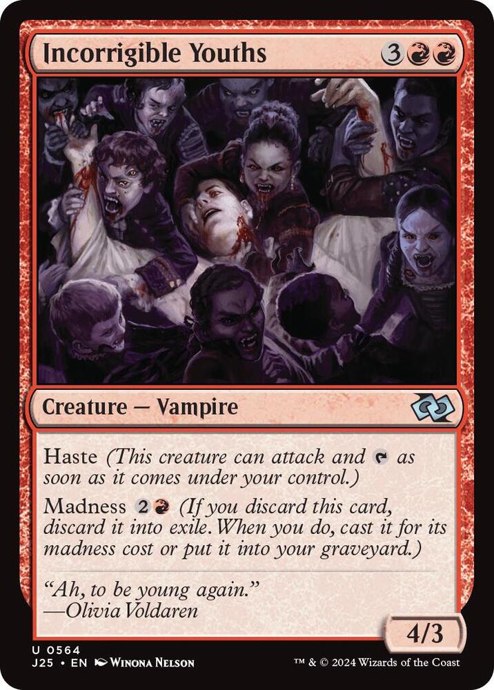 Incorrigible Youths [Foundations Jumpstart] 564