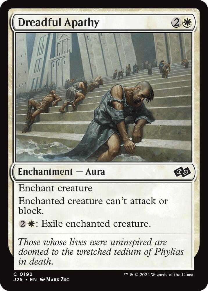 Dreadful Apathy [Foundations Jumpstart] 192