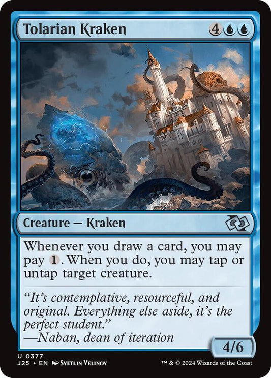 Tolarian Kraken [Foundations Jumpstart] 377
