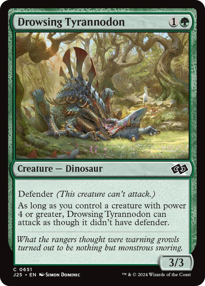 Drowsing Tyrannodon [Foundations Jumpstart] 651