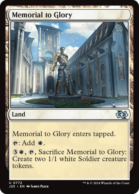 Memorial to Glory [Foundations Jumpstart] 772
