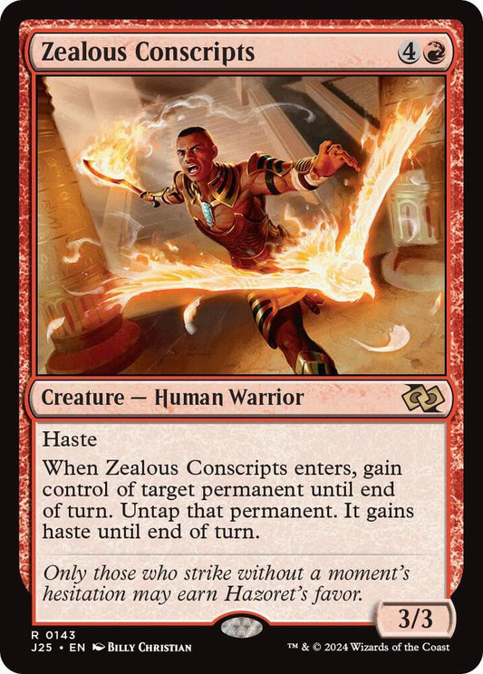 Zealous Conscripts [Foundations Jumpstart] 143