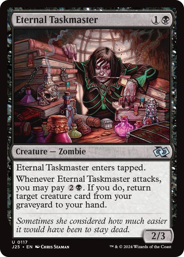 Eternal Taskmaster [Foundations Jumpstart] 117