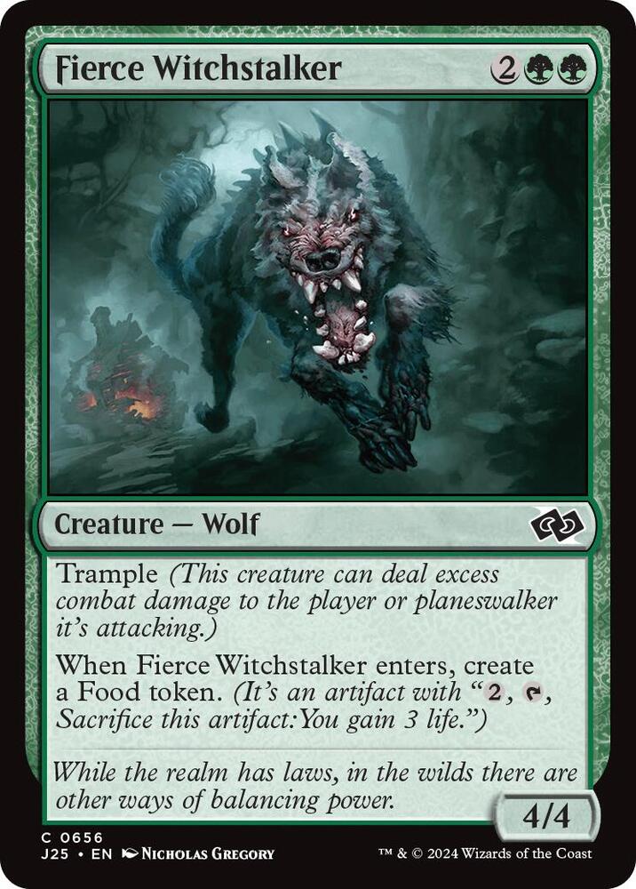 Fierce Witchstalker [Foundations Jumpstart] 656