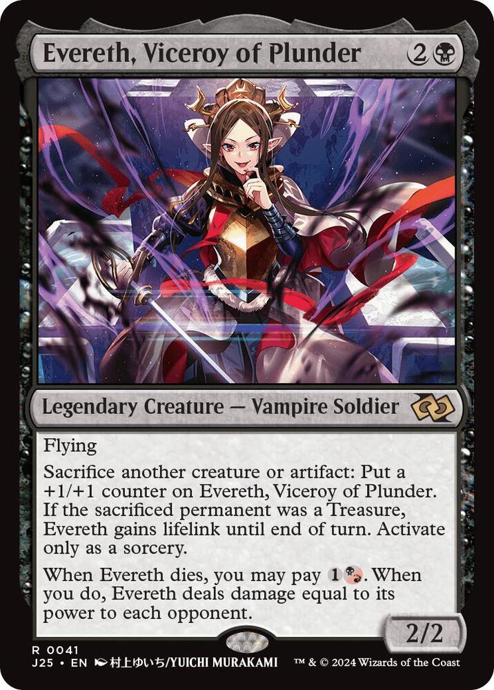 Evereth, Viceroy of Plunder (Anime) [Foundations Jumpstart] 41