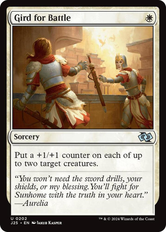 Gird for Battle [Foundations Jumpstart] 202