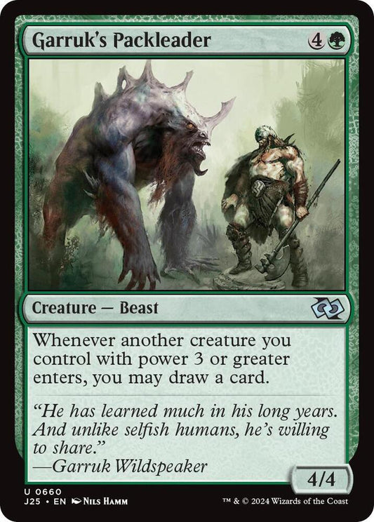 Garruk's Packleader [Foundations Jumpstart] 660