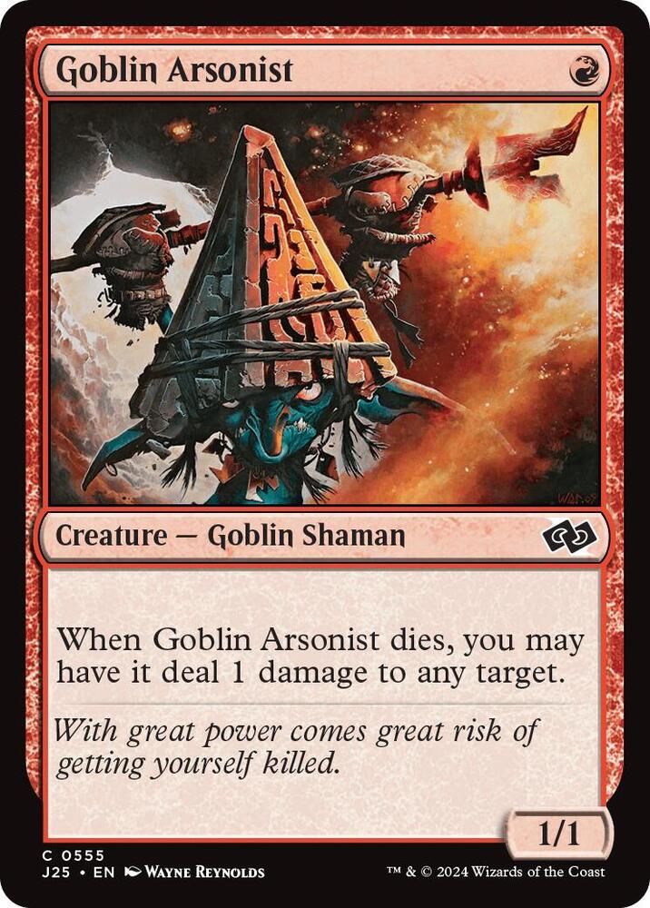Goblin Arsonist [Foundations Jumpstart] 555