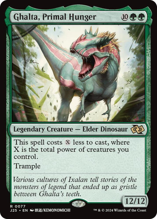 Ghalta, Primal Hunger (Anime) [Foundations Jumpstart] 77