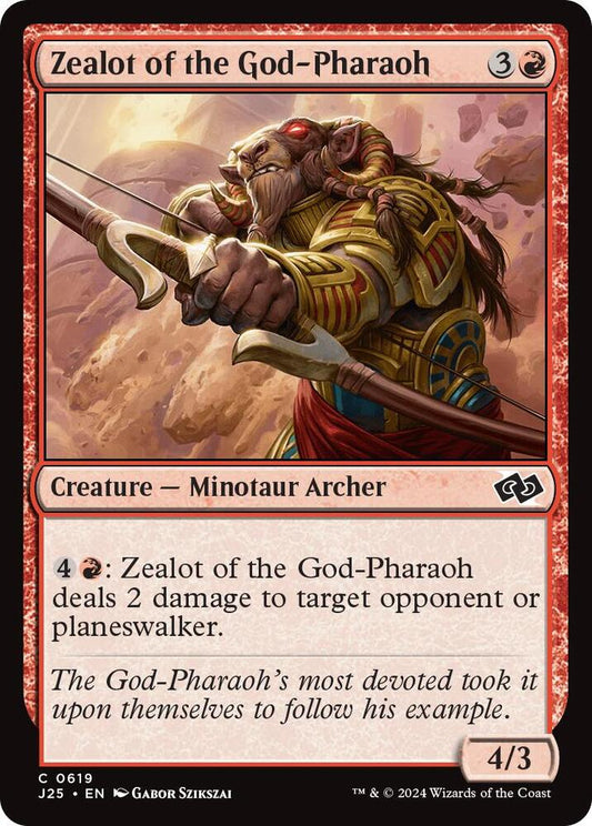 Zealot of the God-Pharaoh [Foundations Jumpstart] 619